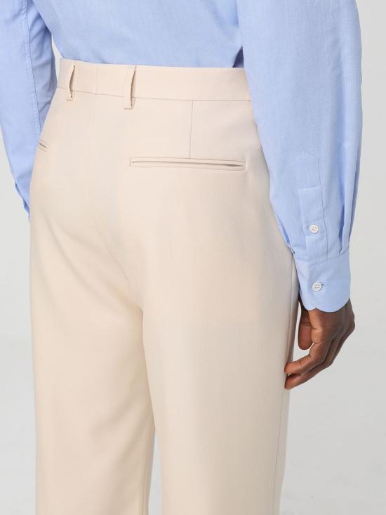 25FW 발렌티노 가라바니 스트레이트 팬츠 6V0RBM959EB 581 Butter - VALENTINO GARAVANI