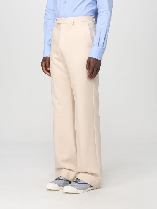 25FW 발렌티노 가라바니 스트레이트 팬츠 6V0RBM959EB 581 Butter - VALENTINO GARAVANI