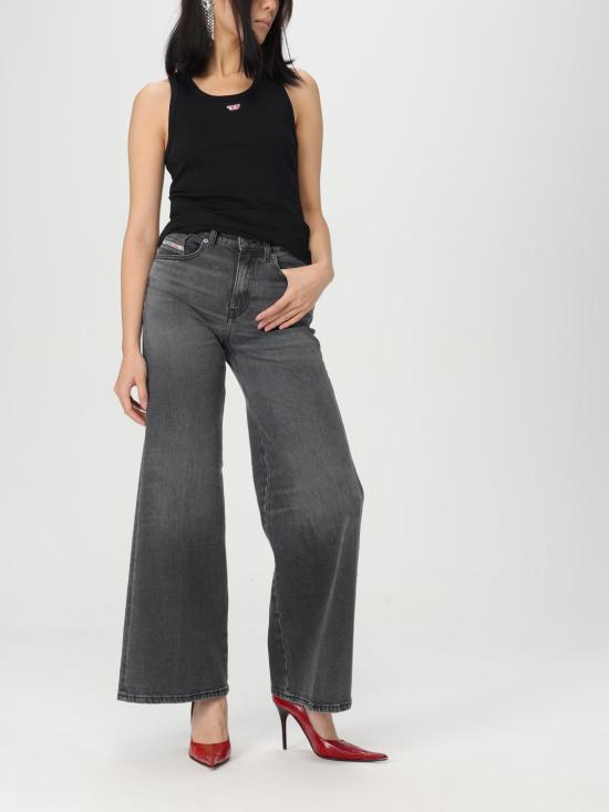 25FW 디젤 민소매 티셔츠 A051040EJAI 9XX Black - DIESEL