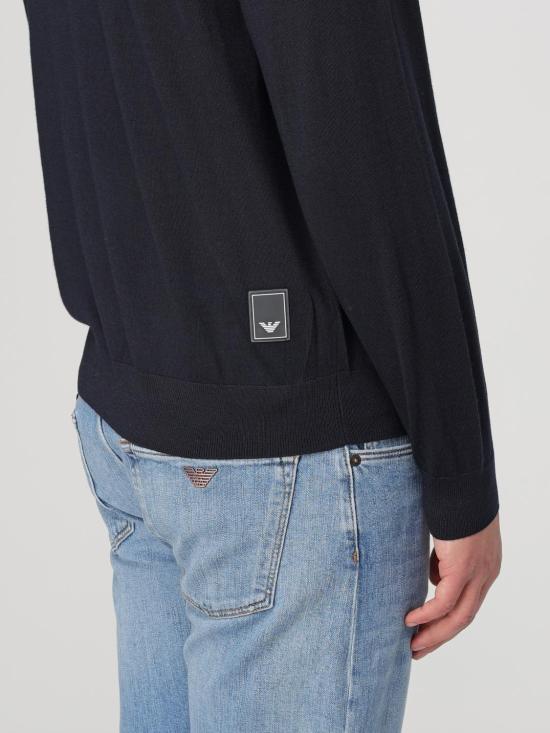  엠포리오 아르마니 스웨터 EM000048AF10064 UB118 Blue - EMPORIO ARMANI