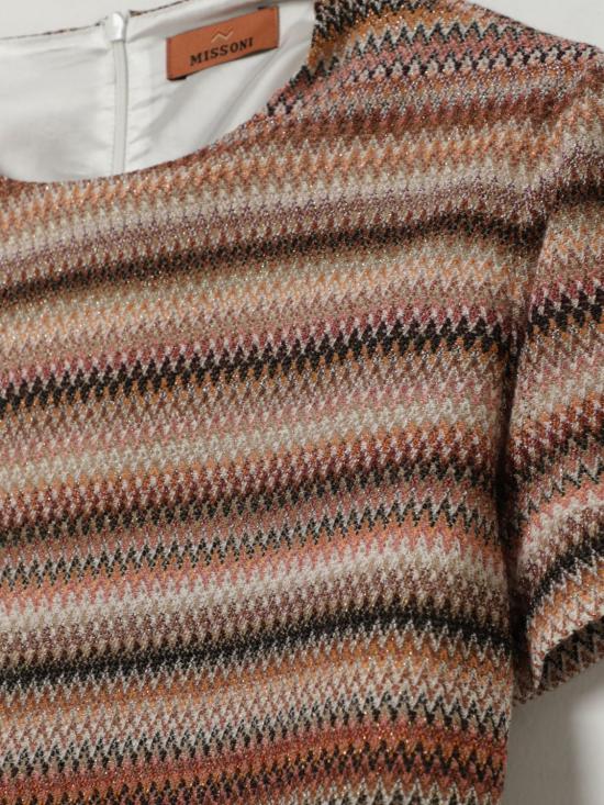 25FW [키즈] 미소니 티셔츠 MX5A41Q0099 109MC Multicolor - MISSONI