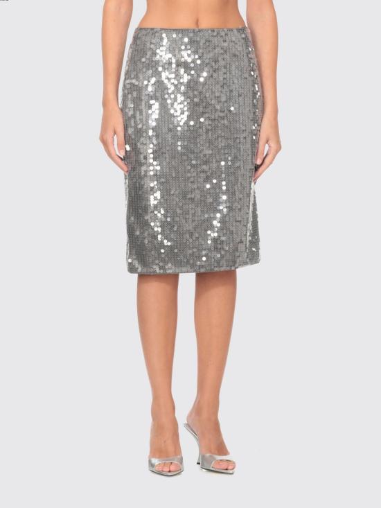 25FW 로테이트 스커트 114346 3059 Grey