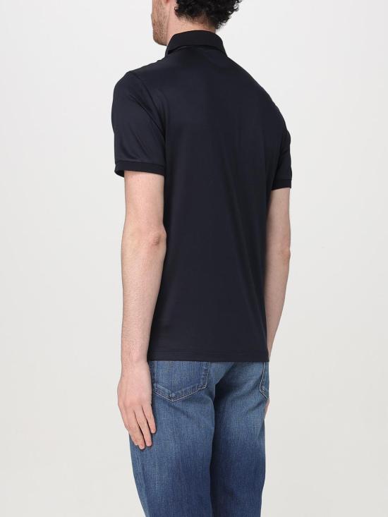 25SS 엠포리오 아르마니 폴로 티셔츠 8N1F961JUVZ1 0920 Blue - EMPORIO ARMANI