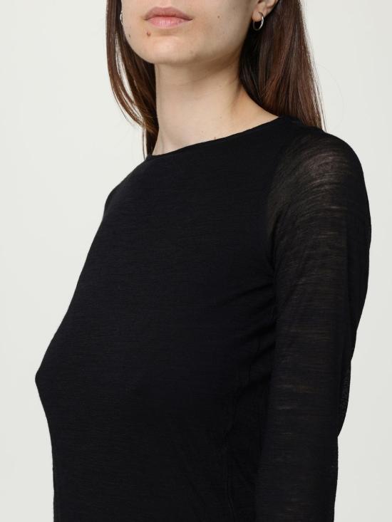 25FW 리비아나 콘티 긴팔 티셔츠 F5WH16 Y69 0 Black - LIVIANA CONTI