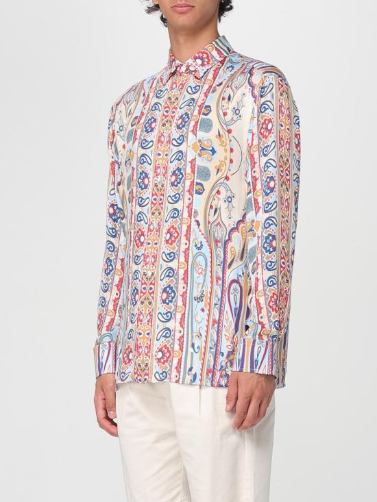 25FW 에트로 긴팔 셔츠 MRIC005299SP493 X0880 Multicolor - ETRO
