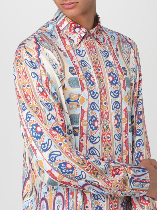 25FW 에트로 긴팔 셔츠 MRIC005299SP493 X0880 Multicolor - ETRO