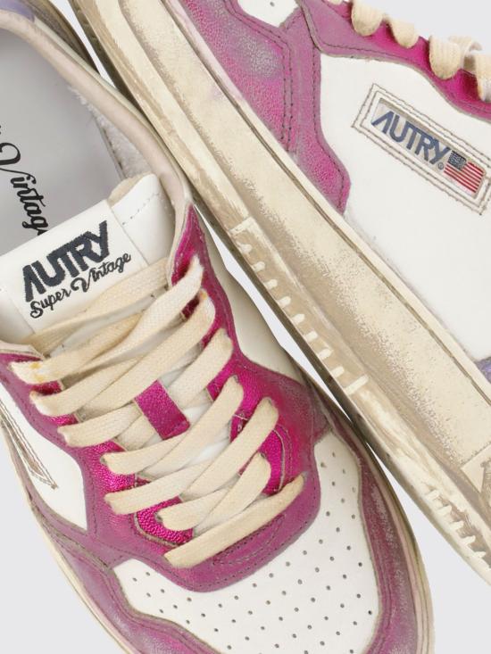 25FW 오트리 뮬/슬리퍼 AVLW MT07 White - AUTRY