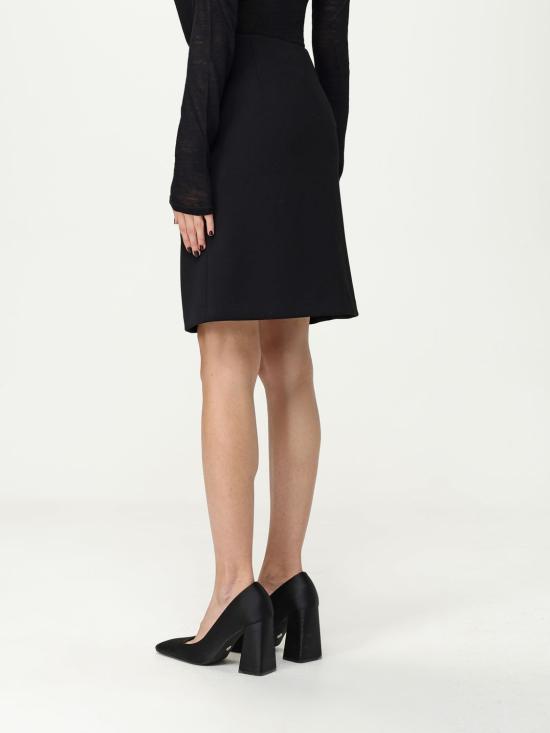 25FW 리비아나 콘티 미디 스커트 F5WM65 Y69 0 Black - LIVIANA CONTI