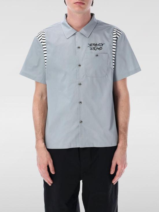 25SS 브레인데드 반팔 셔츠 BDS25T040042 STON Grey