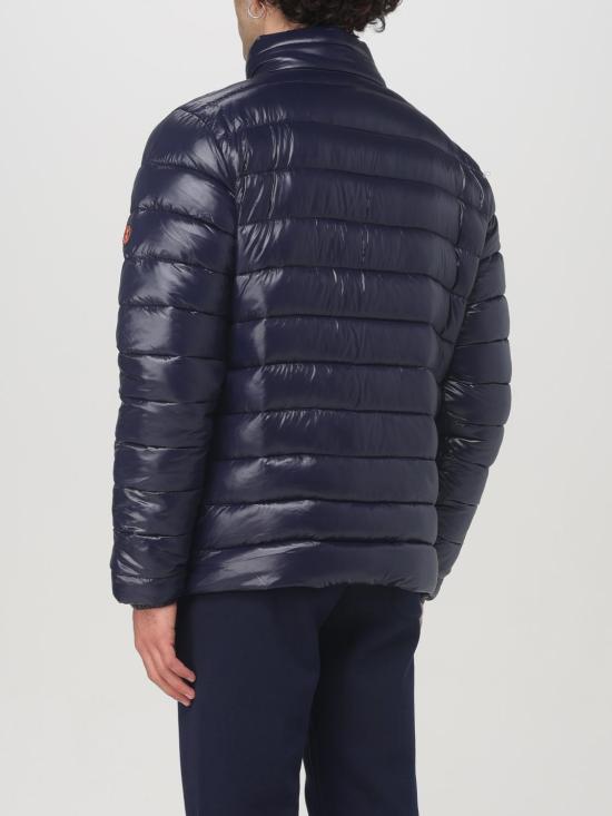 25FW 세이브더덕 숏패딩 D31891MLOVE19 90010 Blue - SAVE THE DUCK