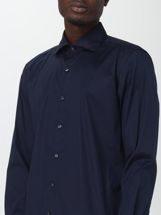  페이 긴팔 셔츠 NCMA147259SORM U807 Navy - FAY