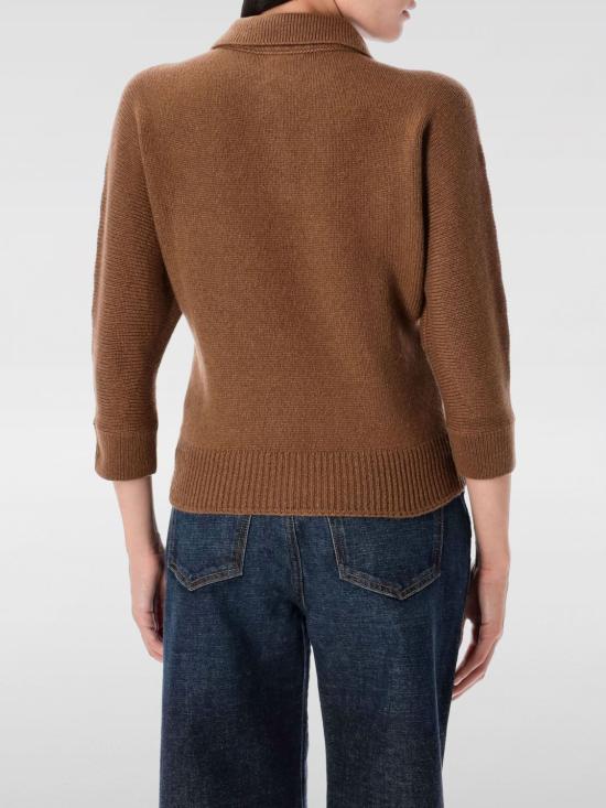 25FW 케이트 폴로 티셔츠 9834650 745 Brown - KHAITE