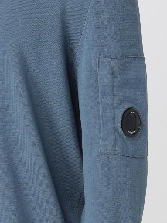 25SS 씨피 컴퍼니 스웨터 18CMKN086A0063230 872 White - C.P. COMPANY