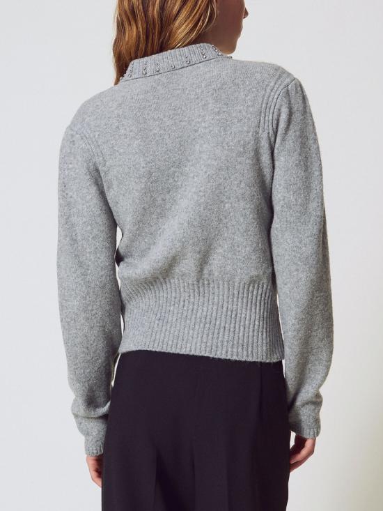 25FW 액티튜드 트윈세트 터틀넥 252AP3160 11811 Grey - ACTITUDE TWINSET