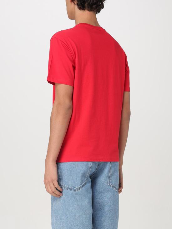 25FW 세이브더덕 반팔 티셔츠 DT1194MBESY20 70020 Red - SAVE THE DUCK