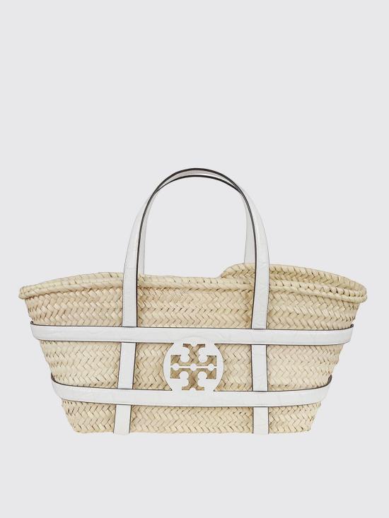 25FW 토리버치 엘라 스트로 바스켓 169398 100 White