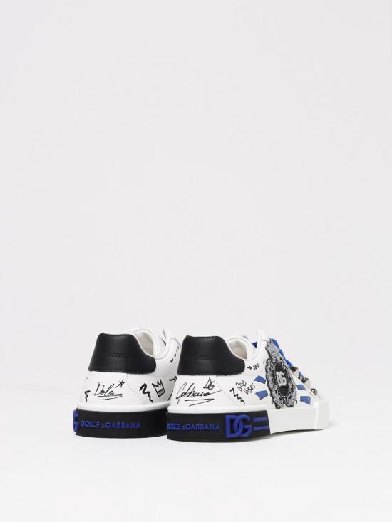 25FW [키즈] 돌체앤가바나 스니커즈 DA0702AH494 HWF57 White - DOLCE & GABBANA