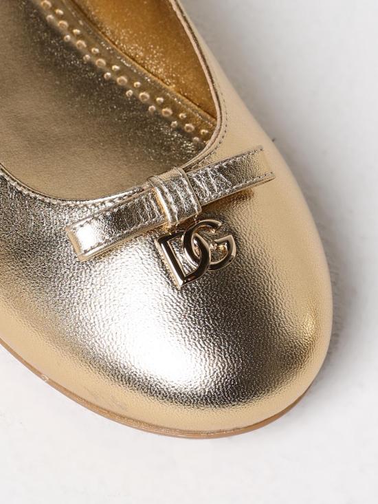 25FW [키즈] 돌체앤가바나 슈즈 D11141AJ133 87601 Gold - DOLCE & GABBANA
