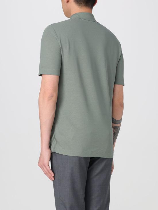 25FW 자노네 폴로 티셔츠 815109ZG380 Z1866 Green - ZANONE