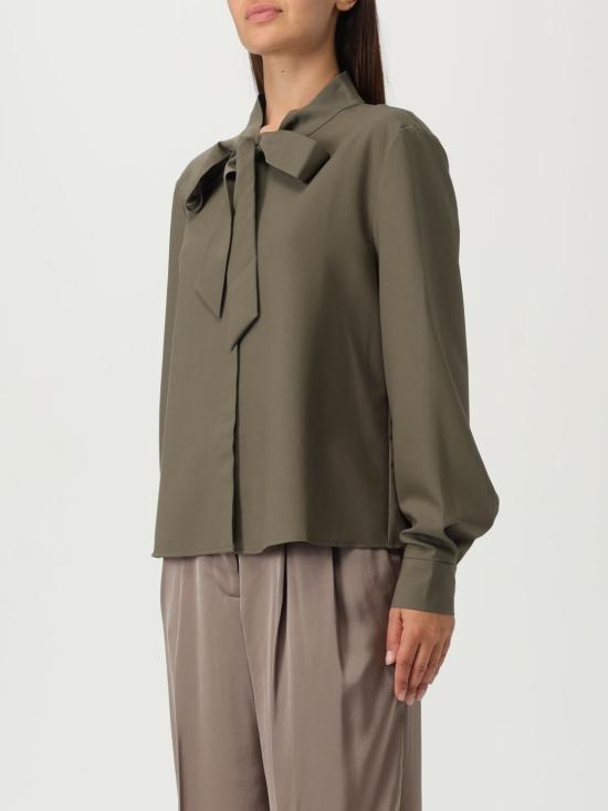 25FW 셀프 포트레이트 블라우스 PF25016TG Green - SELF PORTRAIT