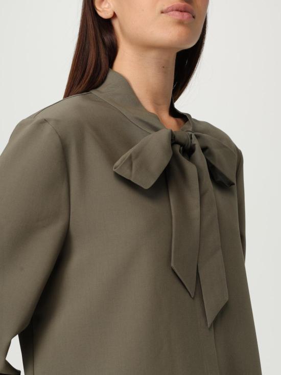 25FW 셀프 포트레이트 블라우스 PF25016TG Green - SELF PORTRAIT