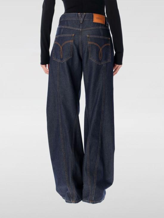 25FW 베르사체 데님 팬츠 10208821A15341 1D920 Blue - VERSACE