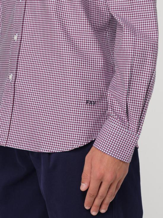  페이 긴팔 셔츠 NCMA1492580WJO R406 Multicolor - FAY