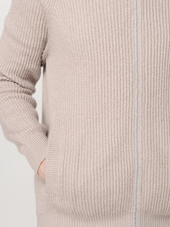 25FW 브루넬로 쿠치넬리 말필레 코튼 잉글리시 립 가디건 MNI708616 C2438 Beige - BRUNELLO CUCINELLI