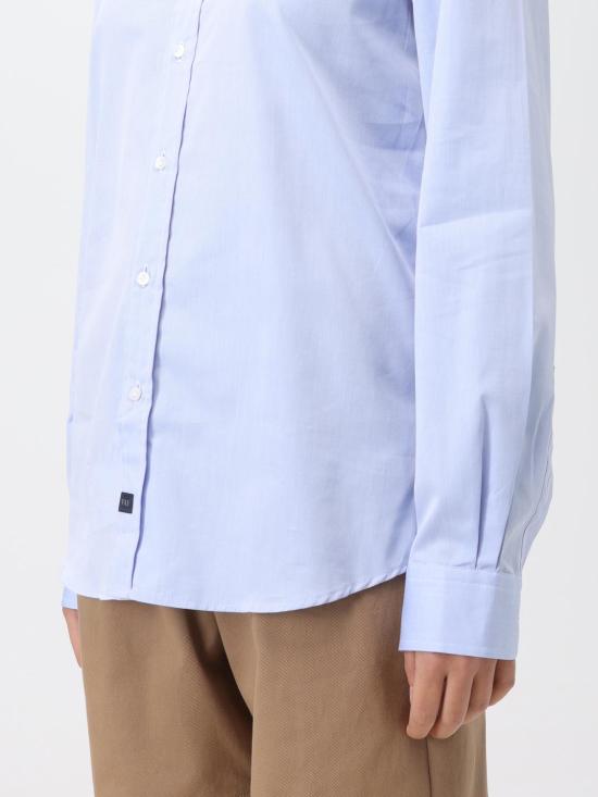  페이 블라우스 NCMA1472580PMV U006 Blue - FAY