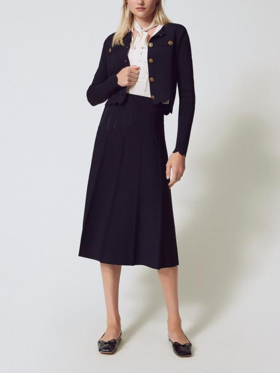 25FW 트윈셋 스커트 252TP3641 00006 Black - TWINSET