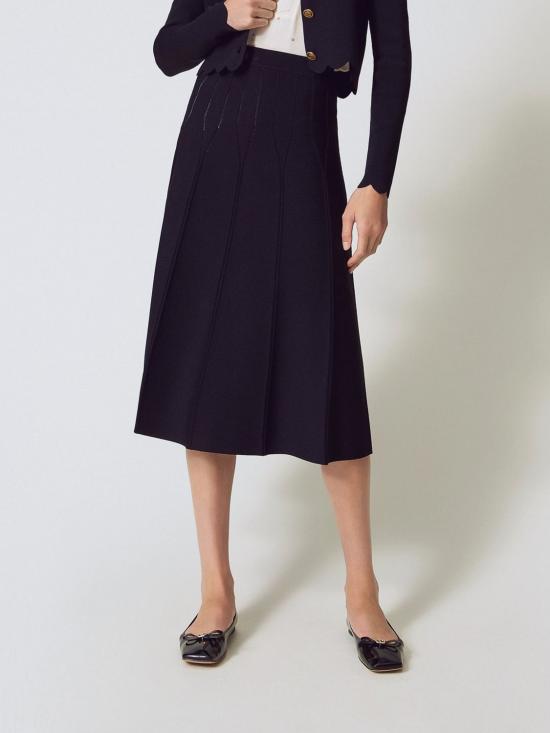 25FW 트윈셋 스커트 252TP3641 00006 Black