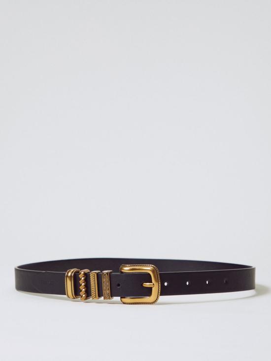 25FW 트윈셋 레귤러 벨트 252TA4510 00006 Black