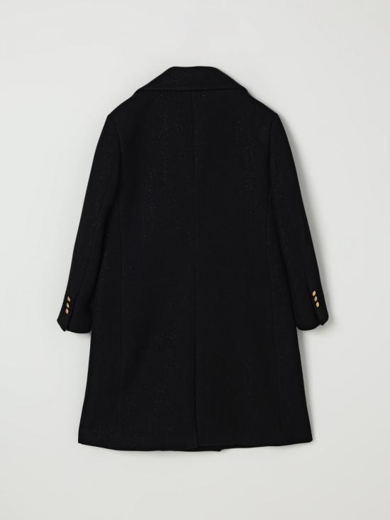 25FW [키즈] 발망 코트 BX2B80Q0088 930OR Black - BALMAIN