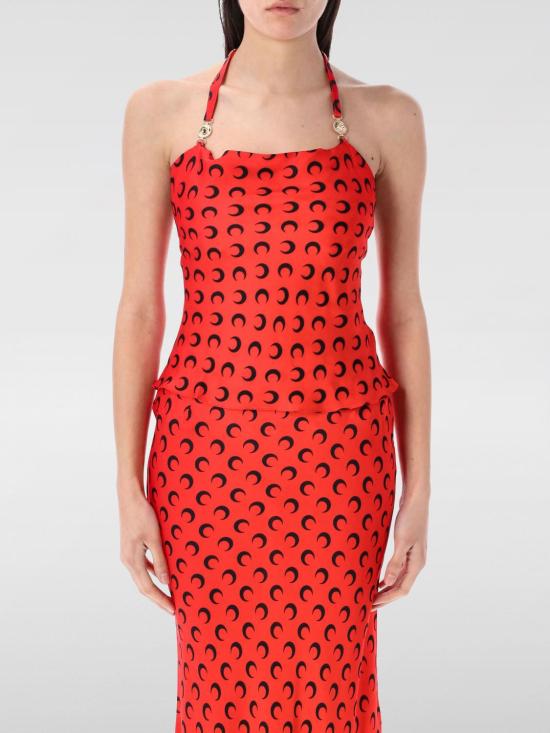 25SS 마린세르 민소매 티셔츠 WTO426ACWOV0060 RD10 Red