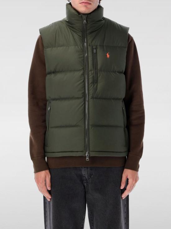 25FW 폴로 랄프로렌 고햄 다운 베스트 710968283 003 Green