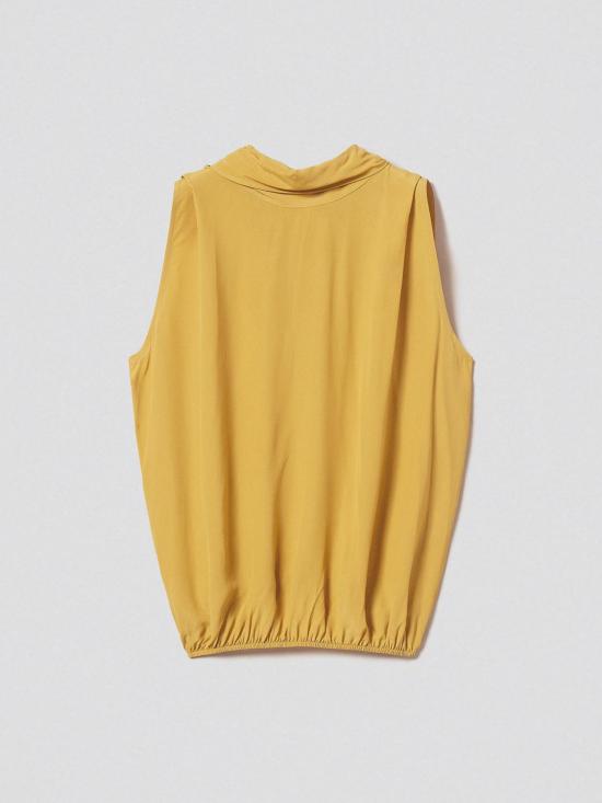 25FW 트윈셋 민소매 티셔츠 252TF2081 12607 Ocher - TWINSET