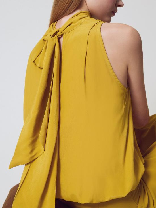 25FW 트윈셋 민소매 티셔츠 252TF2081 12607 Ocher - TWINSET