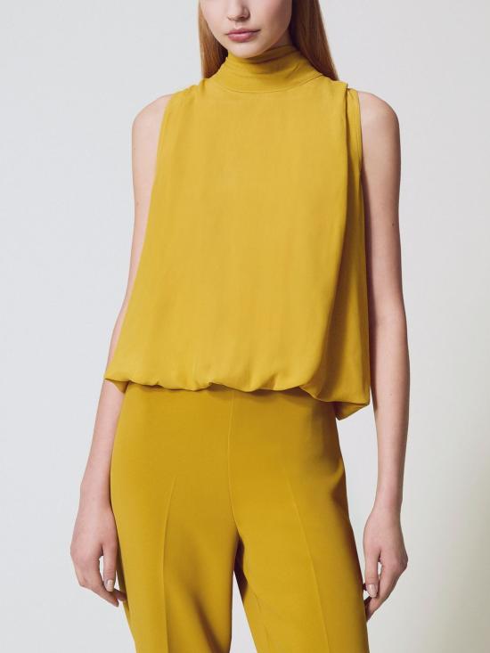 25FW 트윈셋 민소매 티셔츠 252TF2081 12607 Ocher