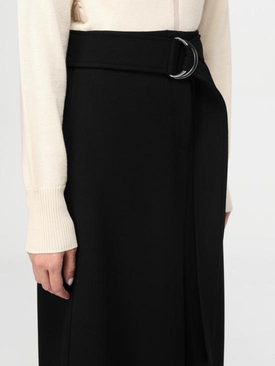  리비아나 콘티 롱 스커트 L4WM23 Y69 0 Black - LIVIANA CONTI