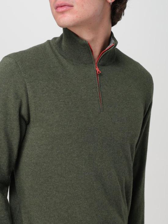 24FW 폴앤샤크 집업 니트 14311106 036 Green - PAUL & SHARK