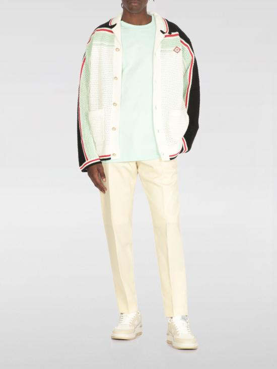 25FW 카사블랑카 반팔 티셔츠 MPF25JTS044 03 Green - CASABLANCA