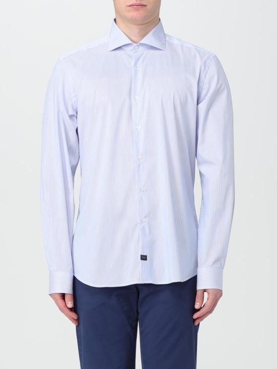  페이 긴팔 셔츠 NCMA148259SVVQ U012 Sky Blue