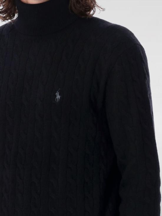 25FW 폴로 랄프로렌 터틀넥 710876836 002 Black - POLO RALPH LAUREN