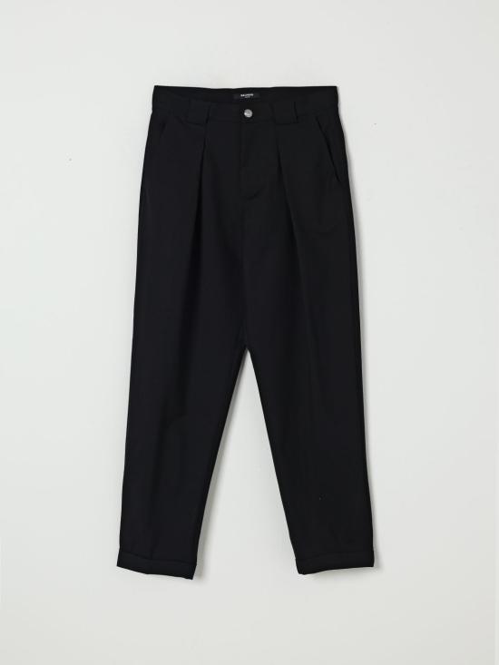 25FW [키즈] 발망 트레이닝/조거 팬츠 BX6P10I0196 930AG Black