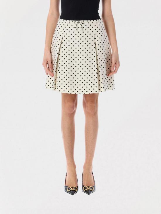 25SS 발렌티노 가라바니 숏 스커트 6B0RADF698S R8E White