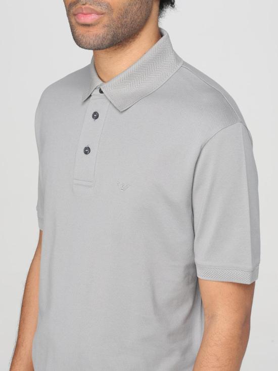  엠포리오 아르마니 폴로 티셔츠 3D1FF21JTKZ 06G1 Grey - EMPORIO ARMANI