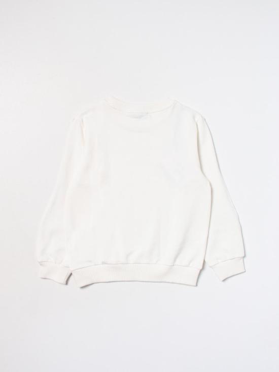 25FW [키즈] 발망 풀오버 BT4A60Z0001 102 White - BALMAIN