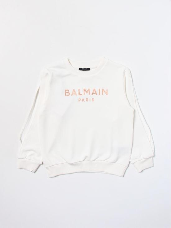 25FW [키즈] 발망 풀오버 BT4A60Z0001 102 White