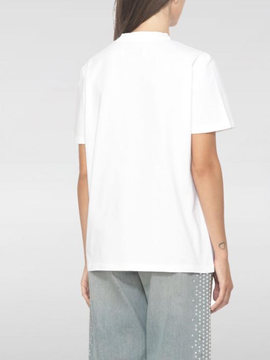 25FW 골든구스 반팔 티셔츠 GWP01220P00059480185 White - GOLDEN GOOSE