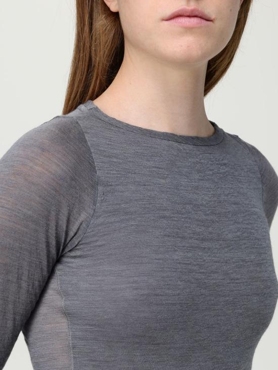 25FW 리비아나 콘티 긴팔 티셔츠 F5WH16 Y01 1 Grey - LIVIANA CONTI